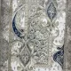 New Bohemian Turkish Kashan 3D Carpet 8339B blue Size 80*150
