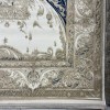 New Bohemian Turkish Kashan 3D Carpet 8339B blue Size 80*150
