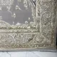 سجاد نيو بوهيمي تركي كاشان ثري دي 8339B رصاصي مقاس 300*400