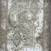 New Bohemian Turkish Kashan 3D Carpet 8339B vizon Size 100*300