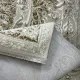 New Bohemian Turkish Kashan 3D Carpet 8556A beige Size 300*400