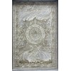New Bohemian Turkish Kashan 3D Carpet 8556A gray Size 100*300