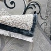 monaco Turkish Rug P1808 IVORYDark sky blue Size 100*300
