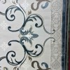 monaco Turkish Rug P1808 IVORYDark sky blue Size 100*300