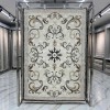 سجاد تركي موناكو P1808 ايفوري رصاصي غامق مقاس 400*600