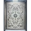 سجاد تركي موناكو P1808 ايفوري رصاصي غامق مقاس 400*600