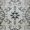 سجاد تركي موناكو P1808 ايفوري رصاصي غامق مقاس 400*600