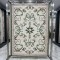 monaco Turkish Rug P1808 IVORY Dark green Size 80*150