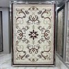 monaco Turkish Rug P1808 IVORY Dark red Size 50*80
