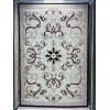 monaco Turkish Rug P1808 IVORY Dark red Size 50*80