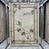 monaco Turkish Rug P1312 IVORY Dark green Size 400*600