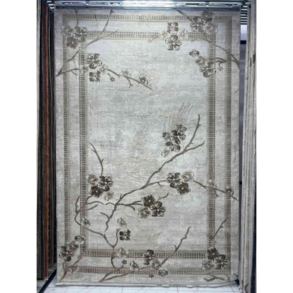 سجاد تركي موناكو P1312 ايفوري بيج فاتح مقاس 80*150