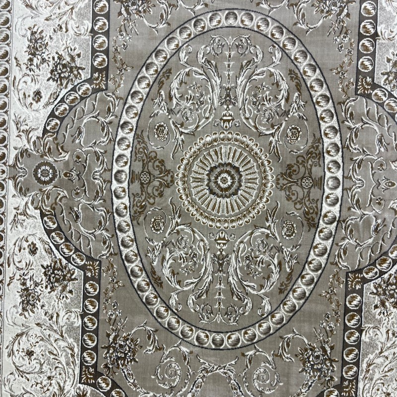 سجاد تركي تبريز كلاسيك سميك 43450F بيج مقاس 150*230