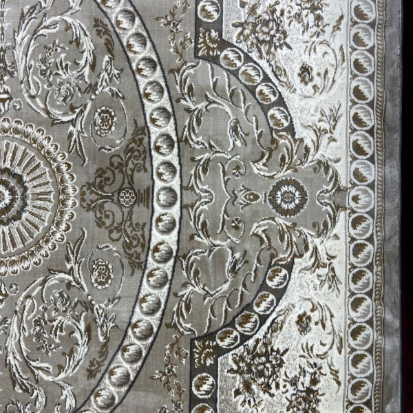 سجاد تركي تبريز كلاسيك سميك 43450F بيج مقاس 400*500