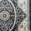 سجاد تركي تبريز كلاسيك سميك 43450F رصاصي مقاس 80*150