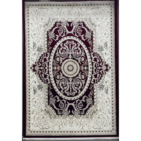 Turkish Tabriz Classic Thick Rug 43450F red Size 100*200