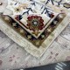 Turkish Bohemian Carpet DG559A Light beige Size 80*200