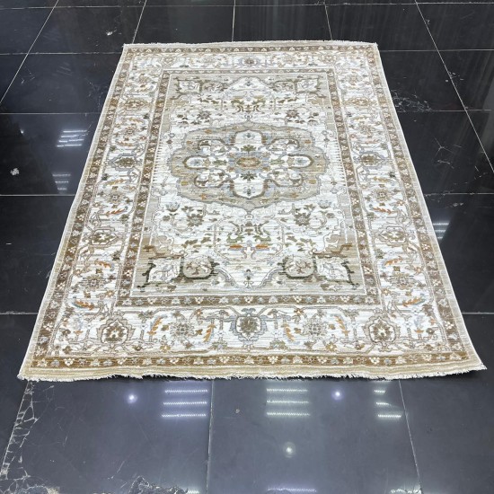 Bohemian Turkish Carpet Set A1541A Cream Beige Size 200*300+100*200+50*80