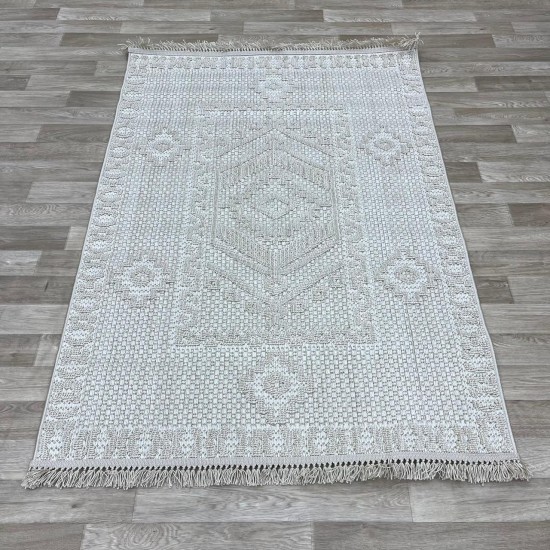 Turkish burlap carpet NF54A Beige Beige size 100*200