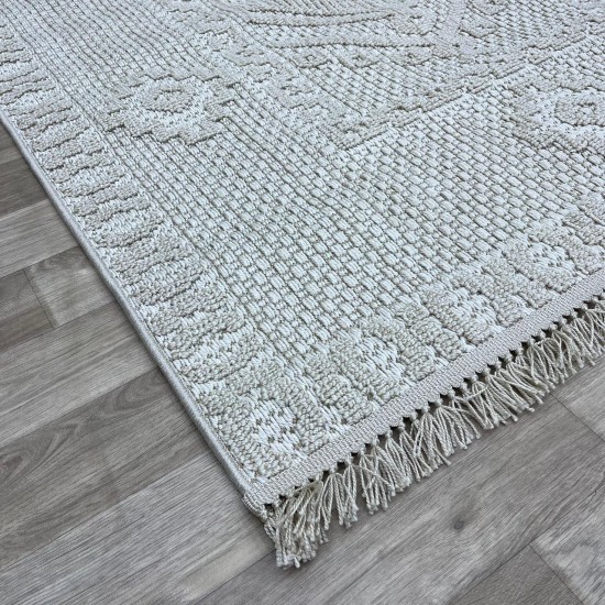 Turkish burlap carpet NF54A Beige Beige size 200*300