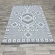 Majid set of four Turkish burlap rugs NF54A cream leadsize 150*220+120*170+80*200+80*100