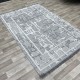 Turkish burlap carpet NF72A cream Dark gray size 80*100