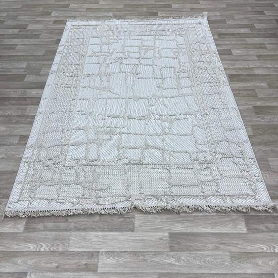 Turkish burlap carpet NF72A Beige Beige size 200*300