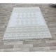 Turkish burlap carpet NF85A cream gray size 80*100