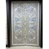 SARAY Turkish Rug Korean OZ723B BLUE - 250x350 cm Majlis Carpet