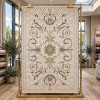 SARAY Turkish Rug Korean OZ723B cream - 200x300 cm Living Room Carpet