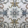SARAY Turkish Rug Korean OZ723B WHITE MIX - 100x300 cm Hallway