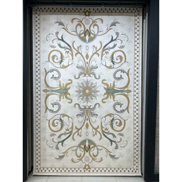 سجاد سراي تركي نقش كوري OZ723B ابيض - مقاس 100*200 سم مشاية ممر