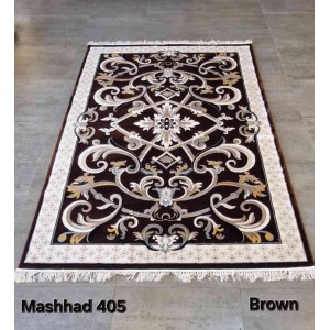 Royal French Turkish Carpet Scene 405 Brown Size 100*400