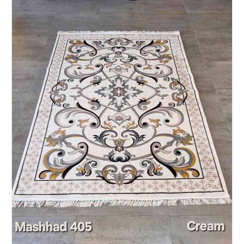 Royal French Turkish Carpet Scene 405 cream Size 500*600