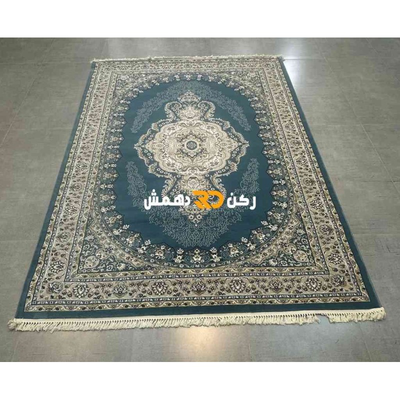 سجاد تركي سوبر امبريال لون سماوي مقاس 300*500