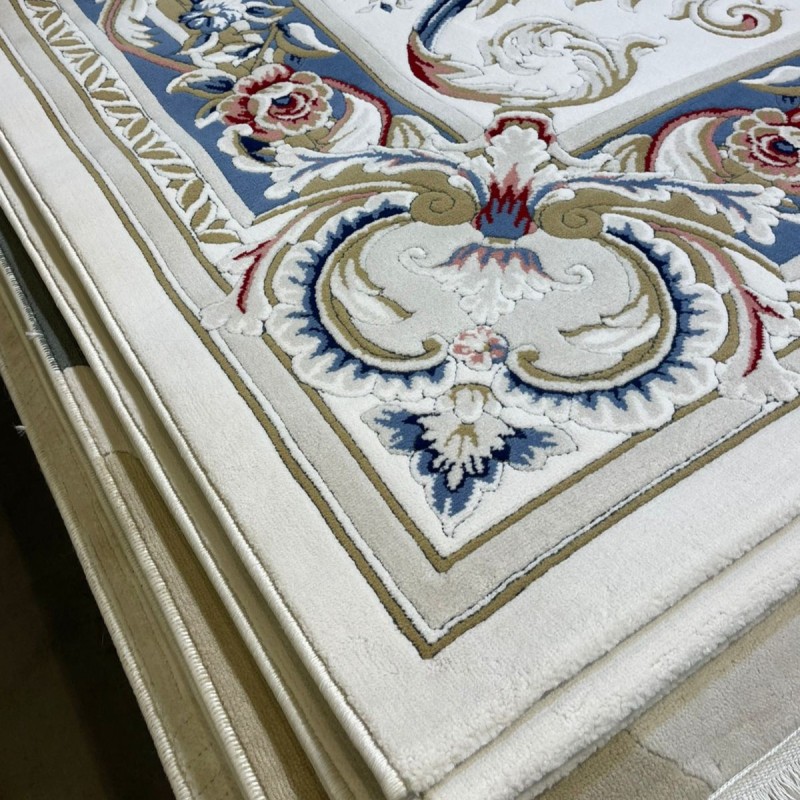 سجاد امور تركي F0810A سماوي مقاس 50*80