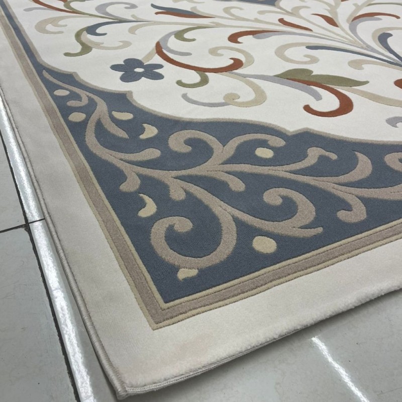 سجاد المصممين انقرة تركي 9959B سماوي مقاس 80*150