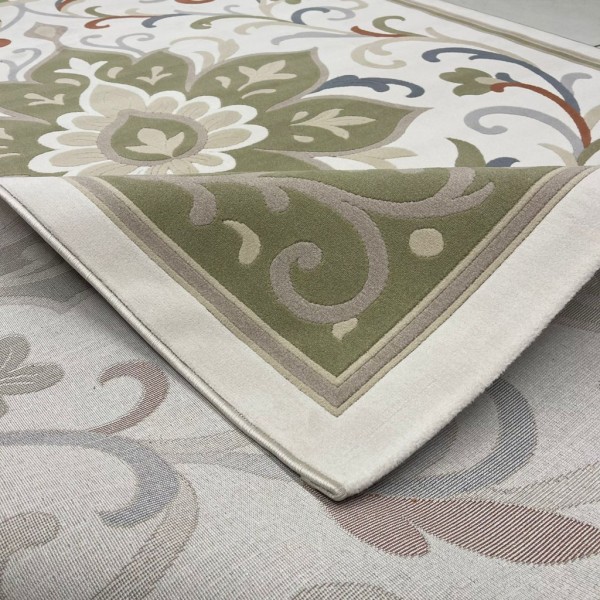 ANKARA Turkish Designer Rugs 9959B green size 80*150