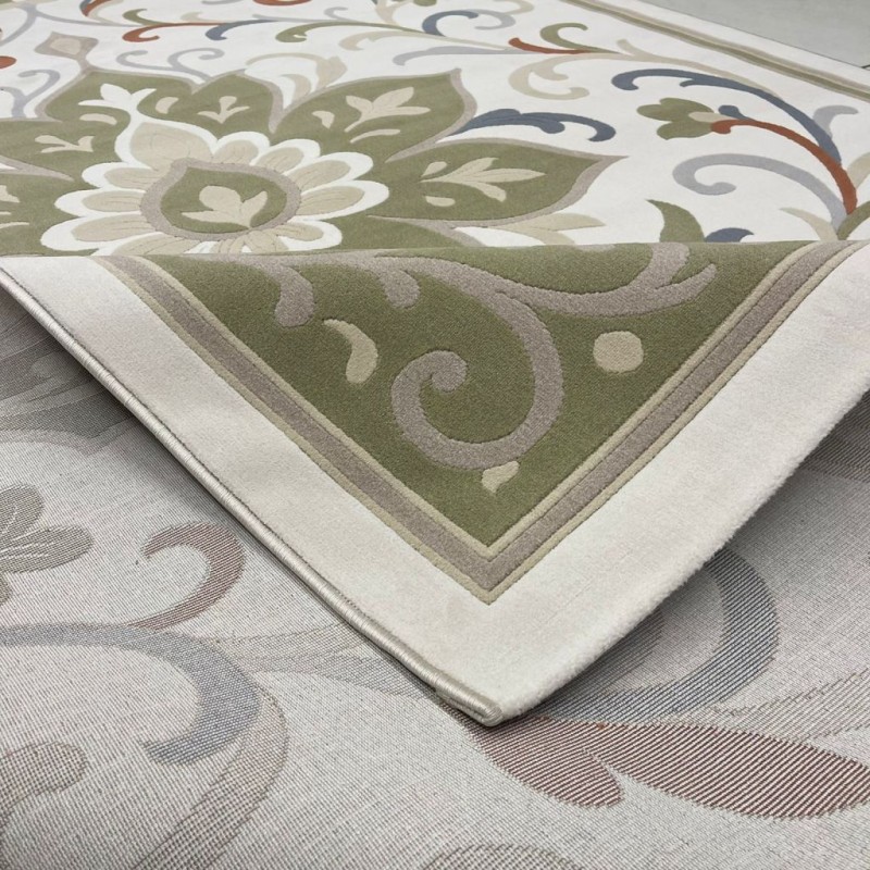 ANKARA Turkish Designer Rugs 9959B green size 400*600