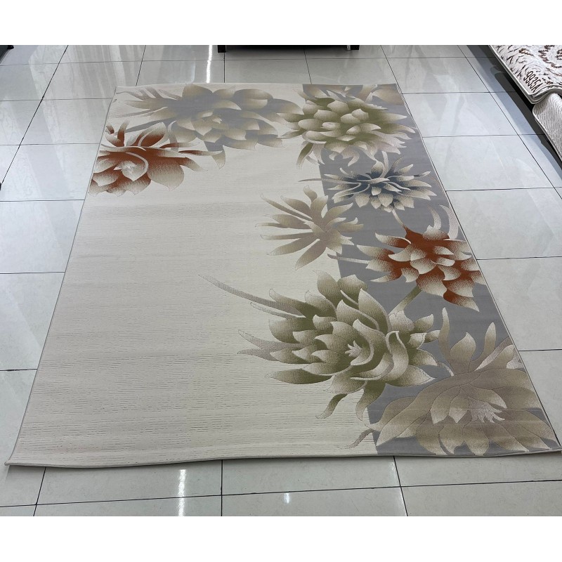 Bella Turkish Designer Rugs 9807A gray size 50*80