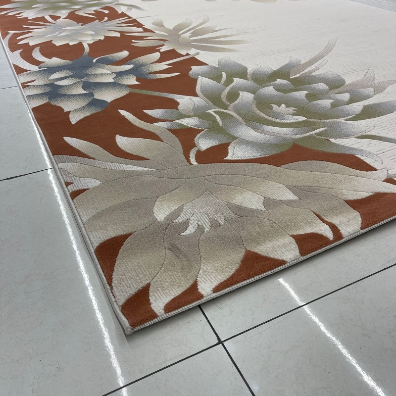 Bella Turkish Designer Rugs 9807A tile size 400*600