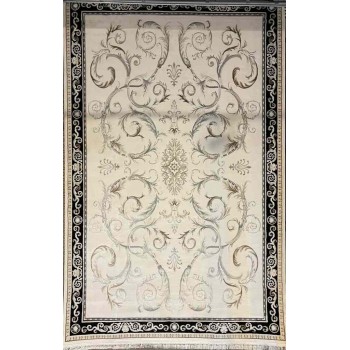 سجاد تركي ديفان 39465A اسود مقاس 100*200