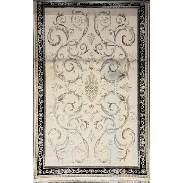 سجاد تركي ديفان 39465A اسود مقاس 100*200