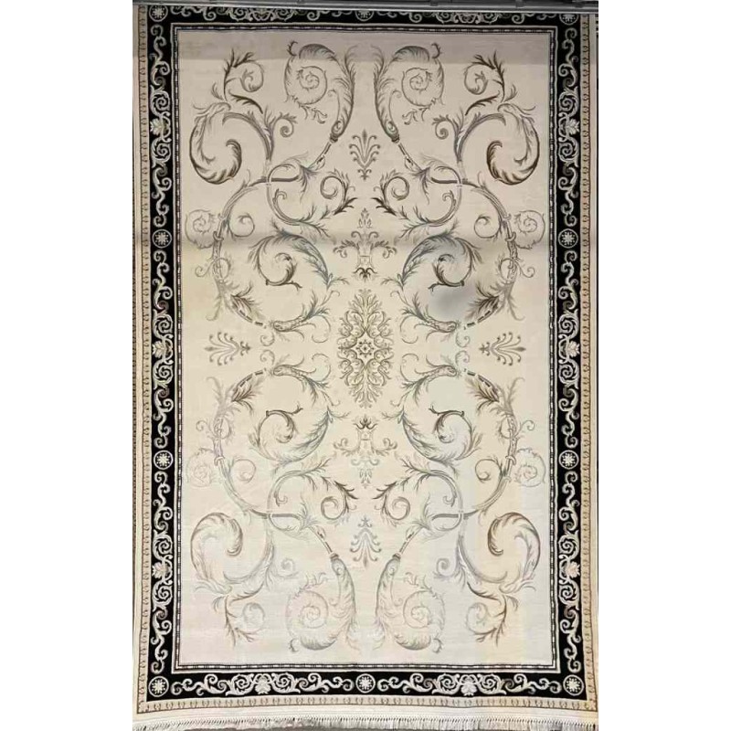 سجاد تركي ديفان 39465A اسود مقاس 300*400