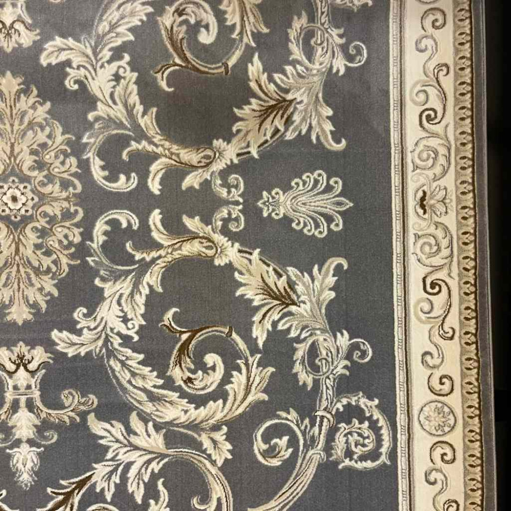 سجاد تركي ديفان 39465A رصاصي مقاس 80*150