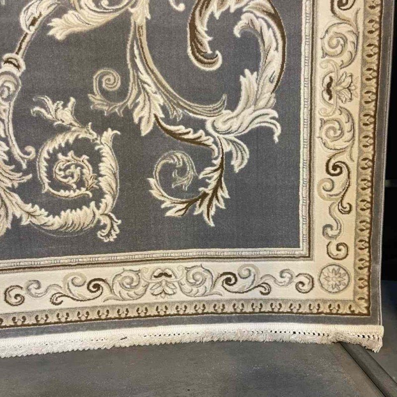 سجاد تركي ديفان 39465A رصاصي مقاس 300*400