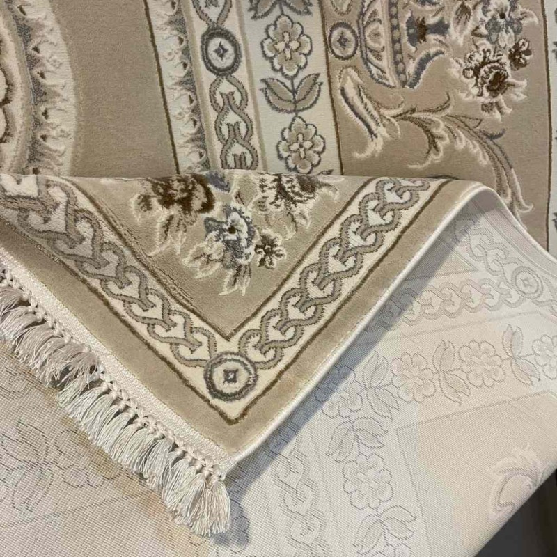 سجاد تركي ديفان 40970A بيج مقاس 250*350