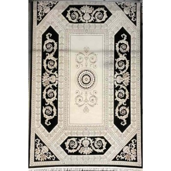 سجاد تركي ديفان 40970A اسود مقاس 250*350
