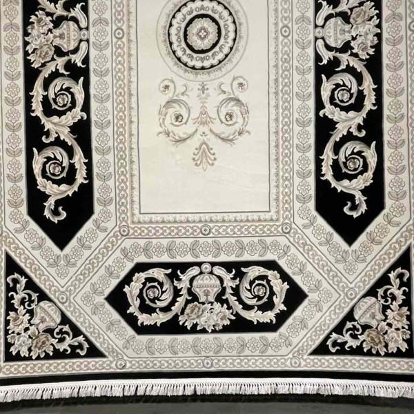 سجاد تركي ديفان 40970A اسود مقاس 400*600