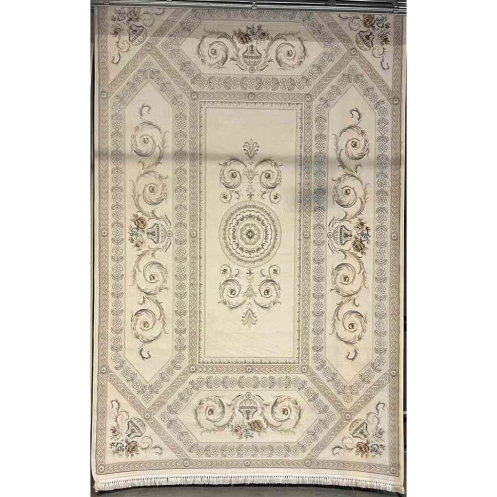 سجاد تركي ديفان 40970A كريم رضاصي مقاس 300*500